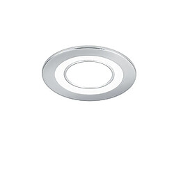 Lumière Downlight Encastrable Moderne 8cm Chrome 3000K 