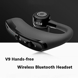 GUPBOO Casque V9 Casque d'écoute compatible Bluetooth Micro antibruit sans fil Audio stéréo de haute qualité