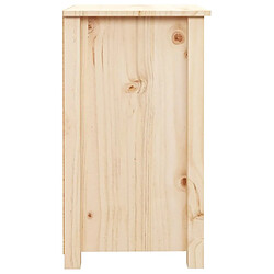 Acheter vidaXL Table de chevet 40x35x61,5 cm Bois de pin massif