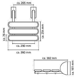 RIDDER Siège de douche rabattable Pro gris pas cher