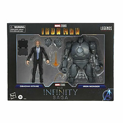 Acheter Ludendo Hasbro Marvel Legend Series - Figurines 15 cm Obadiah Stane et Iron Monger