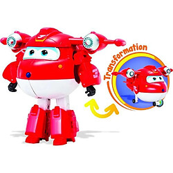 Auldey Figurine Super Wings Transforming JETT SUPERCHARGE 12 cm - Transformable & Articulée - EU740283