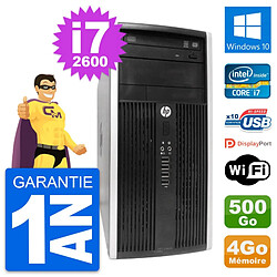 PC Tour HP Pro 6300 CMT Intel i7-2600 RAM 4Go Disque Dur 500Go Windows 10 Wifi · Occasion 