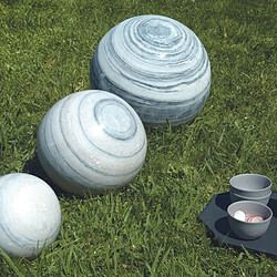 Jardinex Boule déco jardin ... 40 cm - Gris