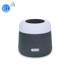 Wewoo Enceinte Bluetooth Haut-parleur sans fil de charge multifonction avec lumière d'atmosphère, fonction d'appel mains libres, carte TF soutien, USB & FM et AUX (Gris)