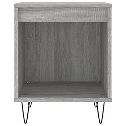 Acheter Maison Chic Table de chevet,Table de nuit,Table d'appoint pour salon sonoma gris 40x35x50 cm bois d’ingénierie -MN27098