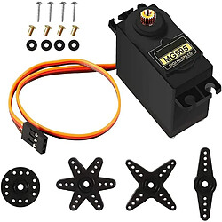 1 Pièce MG995 Servo Moteur De Couple avec Poulie En Métal pour Rc Voiture Bateau Hélicoptère RC