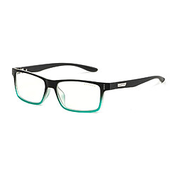 GUNNAR Lunettes anti lumière bleue enfant - CRUZ 12-18 ANS | Couleur : ONYX-TEAL | Teintes : CLEAR (35% de filtration de la lumière bleue)