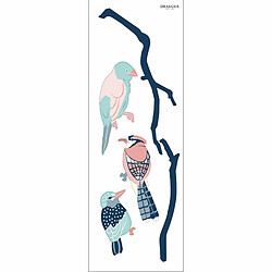 TOGA Sticker mural - Oiseaux Et branches