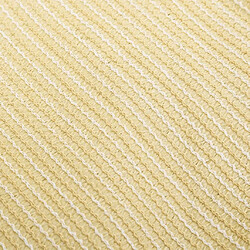 Acheter vidaXL Voile d'ombrage 160 g/m² Beige 3/4x3 m PEHD