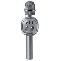 Wewoo Microphone haute qualité sonore portable KTV enregistrement karaoké à condensateur sans fil Bluetooth (noir)