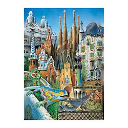 Educa Borras COLLAGE GAUDI - Puzzle de 1000 pieces 