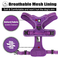 Avis Universal Pas de câble de chien de traction Sécurité réglable en nylon Gros gilet pour chien de compagnie rempli reflétant Outdoor Dog Pet Belt Control |