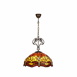 Suspension Viro Belle Amber Ambre Fer 60 W 40 x 135 x 40 cm 