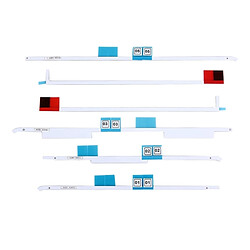 Wewoo Pour iMac 21,5 pouces A1418 2012 - 2015 autocollants adhésifs LCD pièce détachée 6 en 1 