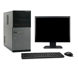 PC Dell 3010 MT Ecran 27" i5-2400 RAM 4Go SSD 120Go HDMI Windows 10 Wifi · Occasion 