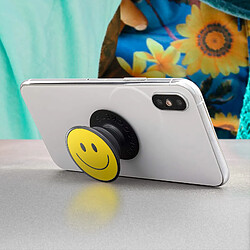 Acheter PopGrip Smartphone Maintien et Support Vidéo Design smiley jaune PopSockets