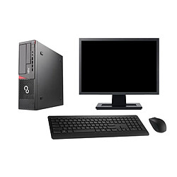 PC Fujitsu Esprimo E720 E85+ DT Ecran 22'' i5-4570 RAM 8Go 960 Go SSD Wifi W7 - Occasion