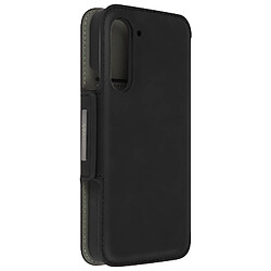 Étui Doro 8050 Porte-carte 2 languettes magnétique Wallet Case Original - Noir