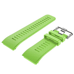 Wewoo Bracelet pour montre connectée Dragonne Sport en silicone Garmin Vivoactive HR Vert