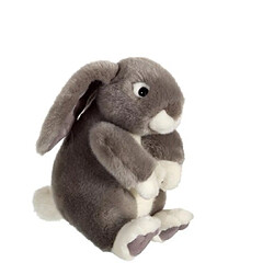 Gipsy - 070362 - Peluche - Lapinous Assis - Gris - 22 Cm