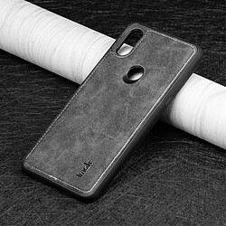 Etui en PU tissu hybride avec protection antidéflagrante gris foncé pour votre Xiaomi Mi Mix 3