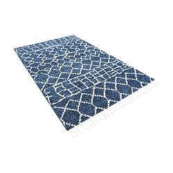 Acheter Hadorn Tapis shaggy 185x125 Bleu Frauenfeld Diamond