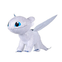 Joy Toy Dragons 3 - Peluche Light Fury Glow In The Dark 32 cm 