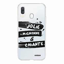 Evetane Coque Samsung Galaxy A20e 360 intégrale avant arrière transparente Coque Samsung Galaxy A20e 360 intégrale transparente Jolie Mignonne et chiante Tendance Evetane.