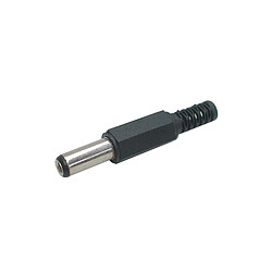 Perel Fiche d'alimentation male 2.5 x 5.5 x 14mm - 50 pièces 