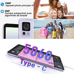 DOOGEE T20MiniPro Tablette 8.4 Pouces,Tablette Tactile Android 13,20+256GO(1TF),Tablette pas cher,13MP/5060mAh/Widevine L1 -Violet