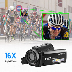 Yonis Caméscope Numérique Full HD + SD 8Go