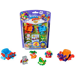 Avis Magic Box Int. Kit 4 figurines et 2 véhicules SuperZings 5 AeroWagon mix