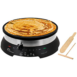 Crêpière 33cm 1300w celtic noir / inox - 8538-1 - LITTLE BALANCE