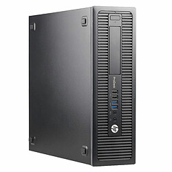 PC HP ProDesk 600 G1 SFF Intel Core i3-4130 RAM 32Go SSD 2To Windows 10 Wifi - Occasion