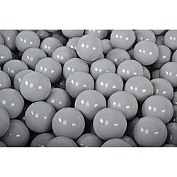 MeowBaby Jeu de Balles en Plastique, 50 Balles: Gris 