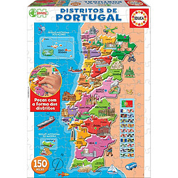 Educa Borras Puzzle Carte du Portugal - 150 pièces (EDU16929)