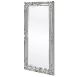 Acheter Maison Chic Miroir mural style baroque | Miroir Décoration pour Maison Salle de Bain 100x50 cm Argenté -GKD96687