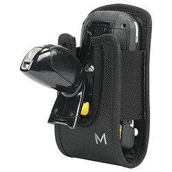 Holster pour terminal de saisie Gun avec ceinture - Mobilis - 95x180x55 - Noir