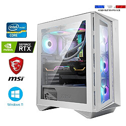 PC Gamer I7-13700KF - RTX 4080 16GO MSI GAMING - 32GO RAM - SSD 1To + HDD 4To - WIFI - MSI MPG Gungnir 110R White - Windows 11