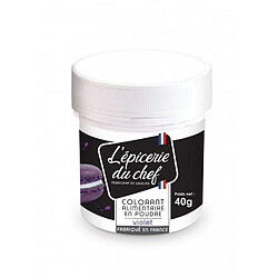 Scrapcooking Colorant alimentaire en poudre violet 40 g