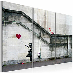 Artgeist Tableau - Girl With a Balloon by Banksy [60x40]