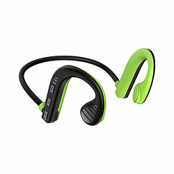 Casque À Conduction Osseuse Bluetooth 5.2 Étanche À La Sueur Stéréo Sans Fil Sport Écouteur W10 Noir pas cher