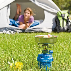 Cuisine portable + base Campingaz Bleuet 206 Plus pour C-206 bleu