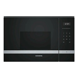 Microondas Empotrado Siemens 800W 20L Negro (BF525LMS0)