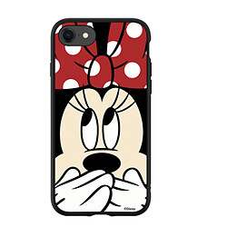 RhinoShield Coque Compatible avec [iPhone SE3 / SE2 / 8 / 7] SolidSuit - Housse Licence Officielle Disney avec Technologie Absorption des Chocs - Noir - Minnie 