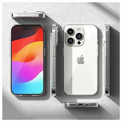 Riffi Coque arrière en silicone ultra fine Riff pour Apple iPhone 15 Plus Transparente