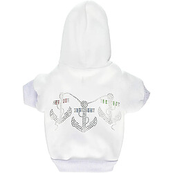 Mirage Strass Anchors Hoodie