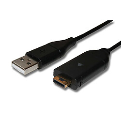 vhbw Cable USB pour Samsung Digimax TL34, TL34HD, NV24, NV24HD, NV100, NV100HD remplace SUC-C4, EACB34U12.