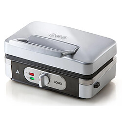 Croque-gaufre-grill 3en1 1000w argent/noir - do9136c - DOMO 